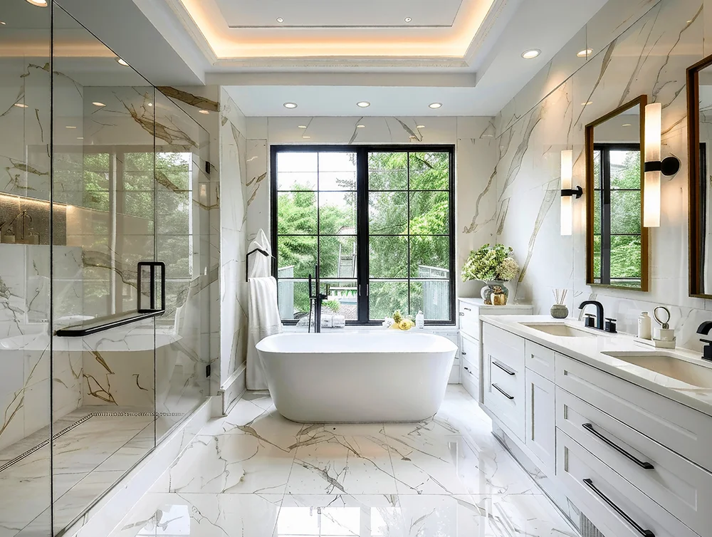 residential bathroom renovation